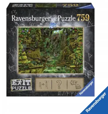 Produktbild von Ravensburger Puzzle Exit 759 Tempel von Ankor Escape Spiel