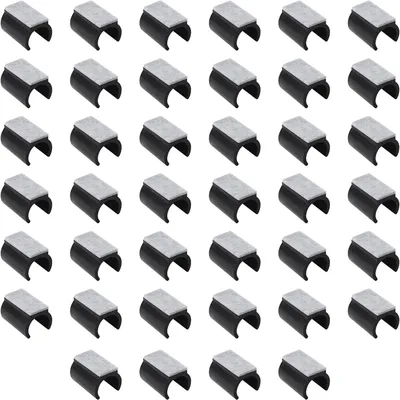Imagen del producto de Deslizadores para sillas con fieltro, 25 mm, paquete de 40 unidades, para sillas reclinables