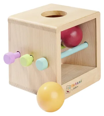 Obrázok produktu pre Interaktívna vzdelávacia hra – Montessori box s loptičkami