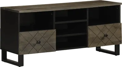 Produktbild von TV-Schrank 100x33x46 cm Massivholz Mango