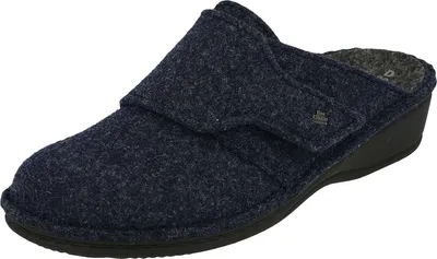 Produktbild von Finn Comfort Andermatt, Hausschuhe, Blau, Wollfilt, NEU, Damen - Haus - hüttenschuhe Damen Hausschuhe, Blau
