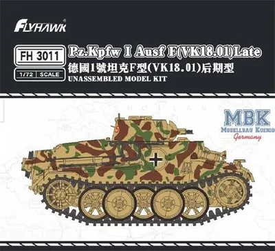Produktbild von FLYHAWK FH3011 Pz.Kpfw I Ausf F (VK18.01) late