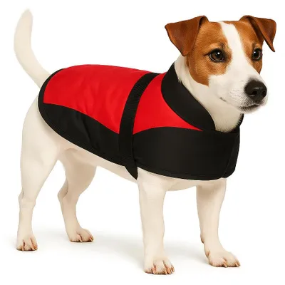 Productafbeelding van Karlie Hondemantel, model Eisbär, kleur: rood, maat: 30 cm