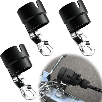 Imagen del producto de Tapas protectoras para enganche de remolque, de goma, 8 unidades, 50 mm, protección para remolques