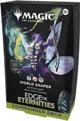 Immagine prodotto di Magic: The Gathering Commander: Edge of Eternities: World Shaper Commander