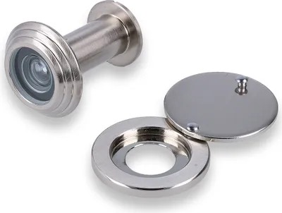 Produktbild von Türspion Türstärken 35-55mm Feuerschutz-Türgucker Eingangstürspion Glaslinse Türblick Edelstahl Optik