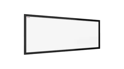 Produktbild von Magnetisches Whiteboard mit schwarzen Holzrahmen 30x70cm