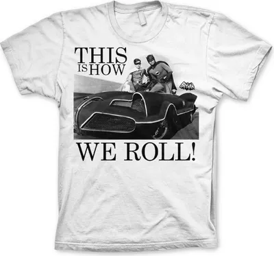 Produktbild von This Is How We Roll T-Shirt - XX-Large - White