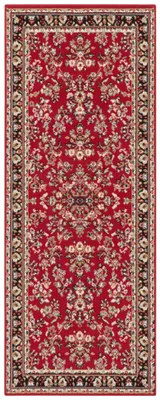 Produktbild von Hanse Home 005 Kurzflor Teppich Design Rot
