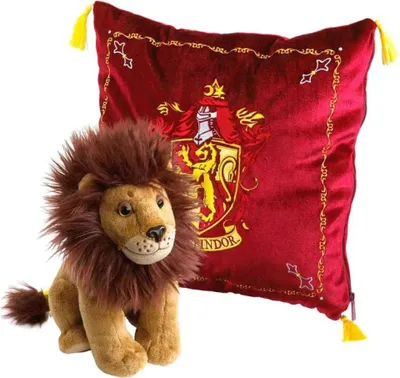 Produktbild von Harry Potter House Mascot Kissen mit Plüschfigur Gryffindor
