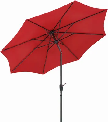 Zdjęcie produktu dla Parasol Schneider HARLEM 270/8 czerwony 640-77