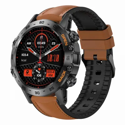 Image de Hommes Smartwatch GRAVITY GT9-7 Appel Bluetooth Tension artérielle Fréquence cardiaque SpO₂ Moniteur de sommeil Modes sportifs IP67 Montre de fitness