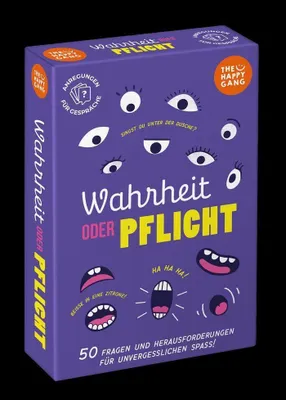 Produktbild von Wahrheit oder Pflicht Kartenspiel