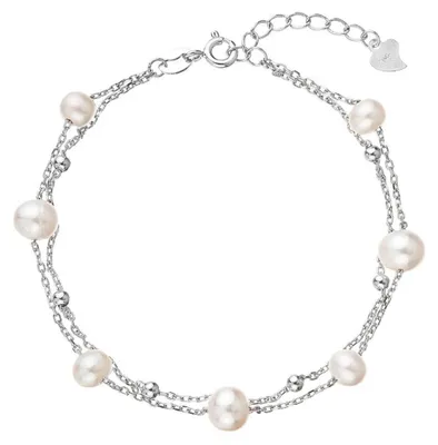 Produktbild von Charmantes Doppelarmband mit Flussperlen 23019.1