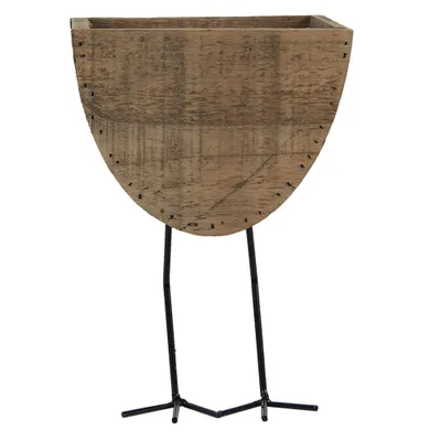 Produktbild von Clayre & Eef Blumentopf 17x13x25 cm Braun Holz