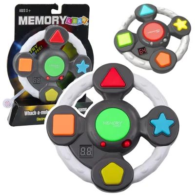 Produktbild von Elektronisches Logikspiel-Memory-Arcade-Lenkrad-Lichtgeräusche