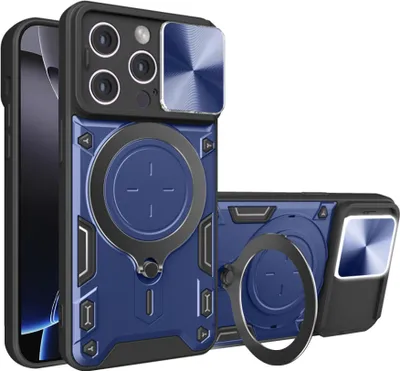 Zdjęcie produktu dla Techsuit CamGuard Pro etui na iPhone 16 Pro Max – niebieskie