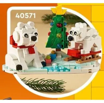 Produktbild von LEGO Iconic Eisbären im Winter, Bausatz, 9 Jahr(e), Kunststoff, 312 Stück(e), 246 g