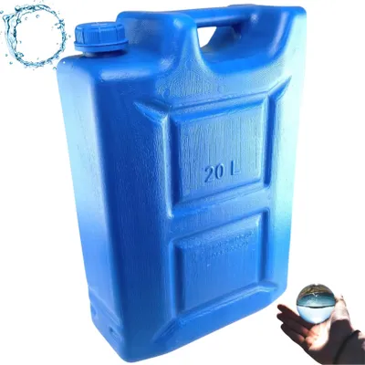 Produktbild von Anwicar Wasserkanister - Wasser Kanister 20l - Camping Wassertank - Blau