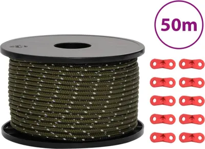 Produktbild von Zeltleine Reflektierend mit Seilspannern 50 m 5 mm