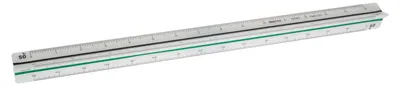 Produktbild von Aristo Dreikantmaßstab für Berufsschule D 1:20 :25 :33 1/3 :50 :75 :100, 30cm