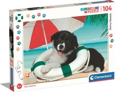 Produktbild von CLEMENTONI Sonnenstrand-Puzzle 104 Teile