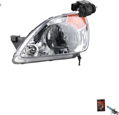 Immagine prodotto di Fari anteriori + lampadine Osram Night Breaker Laser compatibili con Honda CR-V RD8, lato sinistro, codici 33130SJKJ01 e 33151SCAG02