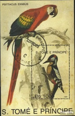 Produktbild von Briefmarken Sao Tome e Principe 1992 Mi Block285 (kompl.Ausg.) gestempelt Vögel