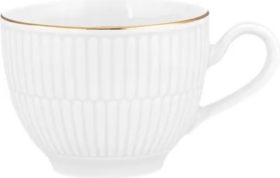 Produktbild von Seltmann Weiden Amina weiß/Goldrand Kaffeeobertasse 0,25 l