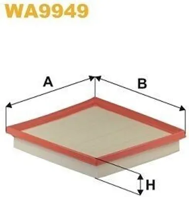 Immagine prodotto di Filtro dell'aria WIX WA9949 per SUBARU XV (GT)