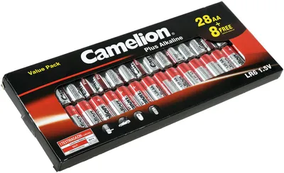 Produktbild von Batterie Camelion Mignon LR6 MN1500 AA (28+8 FREE)