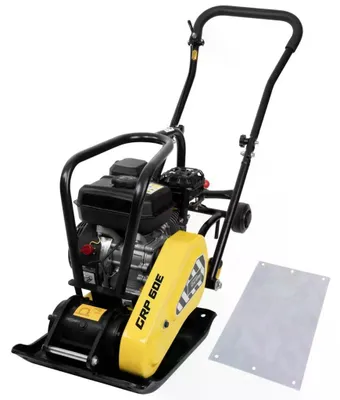 Produktbild von Güde Benzin Rüttelplatte GRP 60E | 5,5PS | 12kN | Fahrwerk