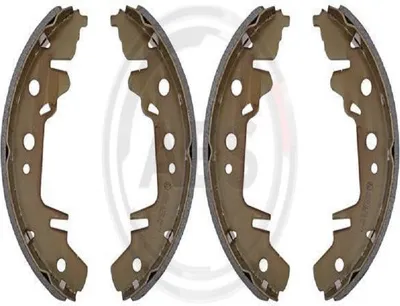 Produktbild von A.B.S. Bremsbackensatz Trommelbremse Hinten für CHRYSLER VOYAGER IV (RG, RS) 250mm 40714