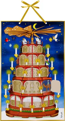 Produktbild von Adventskalender »Die Adventspyramide«