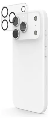 Obrázek produktu pro Hama Cam Protect, Apple, iPhone 17 Pro, Odolné proti rozbití, Odolnost proti pádu, Nárazuvzdorné, Odolnost proti schození, Odolné..., Průhledná, 1 kusů