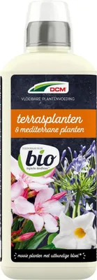 Produktbild von Flüssigdünger für Terrassen- und mediterrane Pflanzen 0,8 Liter - Dcm