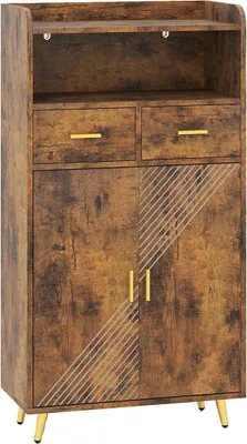 Produktbild von Mehrzweckschrank mit verstellbarem Regal und Schubladen