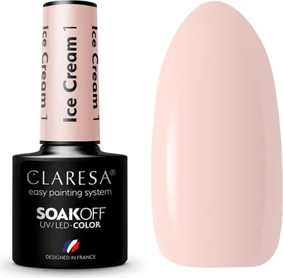 Produktbild von CLARESA Hybrid-Gel-Lack Eiscreme 1-5g