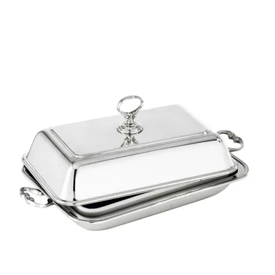 Produktbild von Sambonet S0180 Contour Gemüseplatte m.D., Versilbert