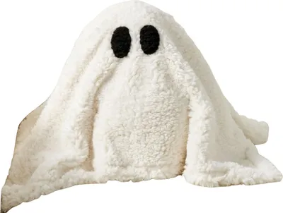 Produktbild von Halloween-Plüschgeist, 3D-Geist-Plüschkissen mit Kürbis/Fledermaus für Kinder und Erwachsene, Geschenkidee für Halloween-Partys
