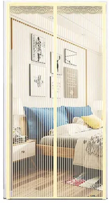Obrázek produktu pro Automatické zamykání dveří – béžové – 100 x 210 cm