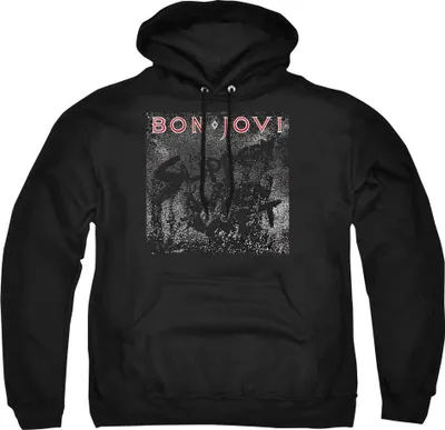 Obrázek produktu pro Bon Jovi - Mikina s kapucí "Slippery Cover" pro muže/dámy Uni TV23719 (L) (Black)