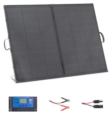 Obrázok produktu pre Solárny panel, skladací, 200 W - monokryštalický - IP67, vodotesný