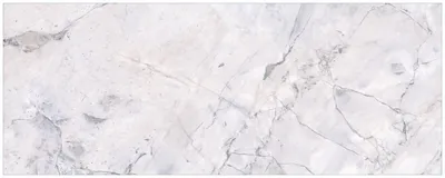 Produktbild von Wallario Premium Glasbild, freischwebende Optik, kräftige Farben, Größe 125 x 50 cm Motiv Graue Marmor-Optik