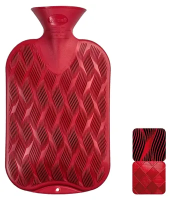 Produktbild von Wärmflasche Wellenkaro-Halblamelle, 2,0 L