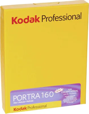 Immagine prodotto di Kodak PROFESSIONAL PORTRA 160 - Pellicola negativa a colori - 4 x 5" - ISO 160 - 10 fogli