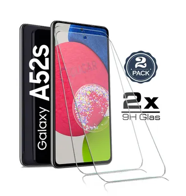 A product shot of a smartphone screen protector pack.