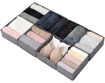 Immagine prodotto di Set di 8 organizer per cassetti, adatti a un armadio di dimensioni 100 x 58 cm