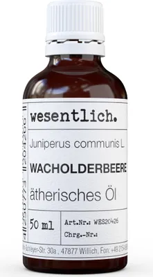 Produktbild von Wacholderbeere 50ml von wesentlich.