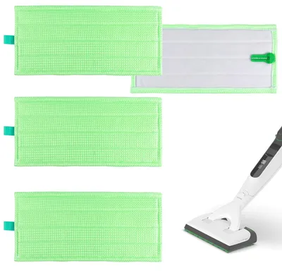4er-Pack Mikrofaser-Mopptücher für Vorwerk MF600, SP600, SPB100, SP7